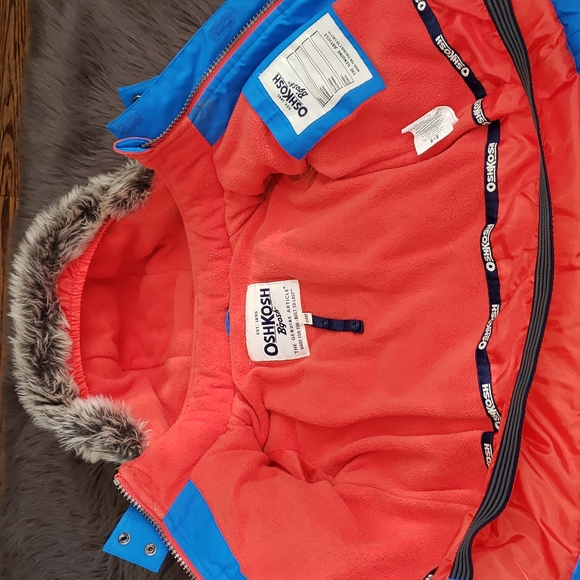 Oshkosh Toddler Winter Jacket Waterproof size 24 M - Picture 5 of 7